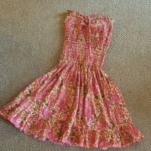 Island pattern dress